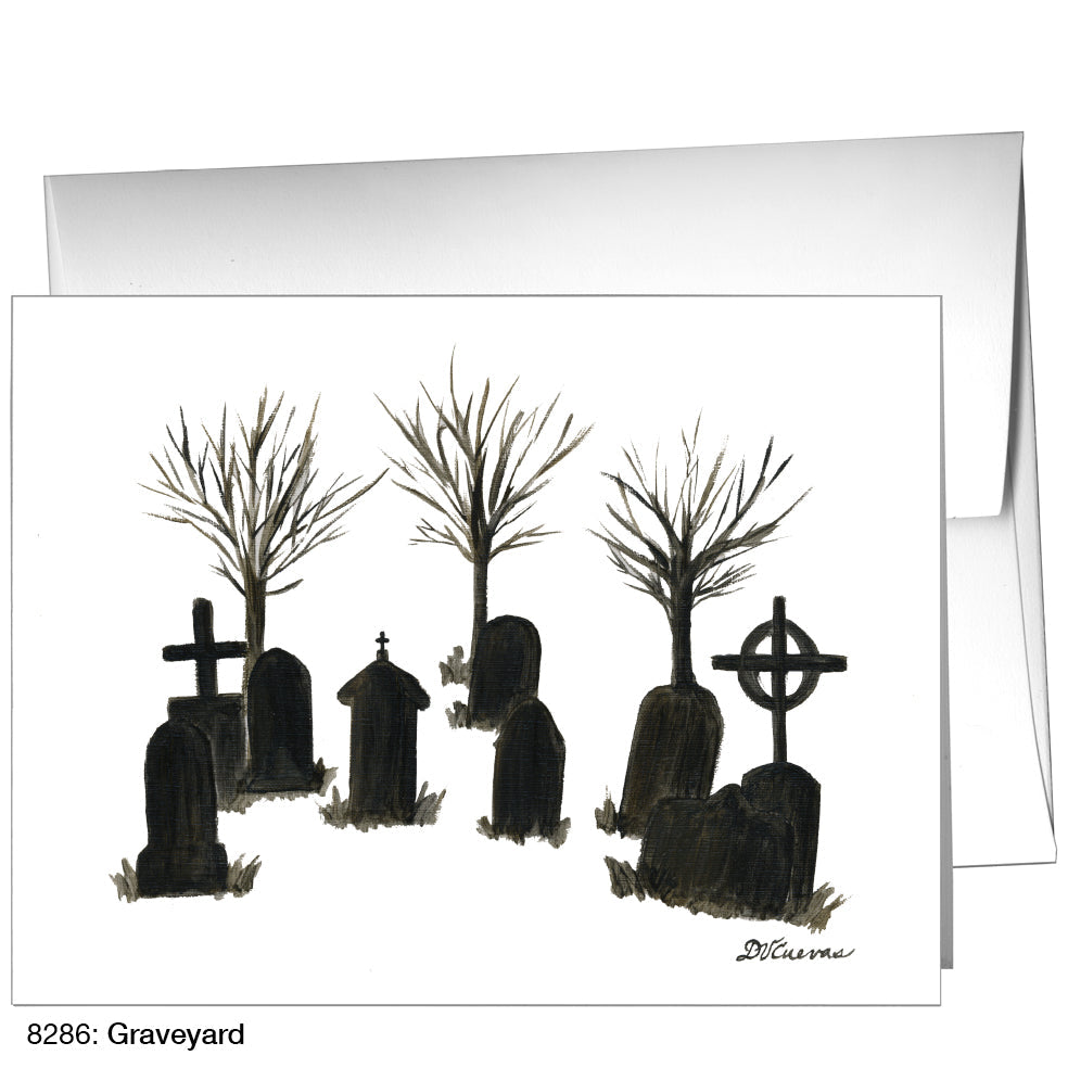 Graveyard, Greeting Card (8286), A2, printedcanvas.com