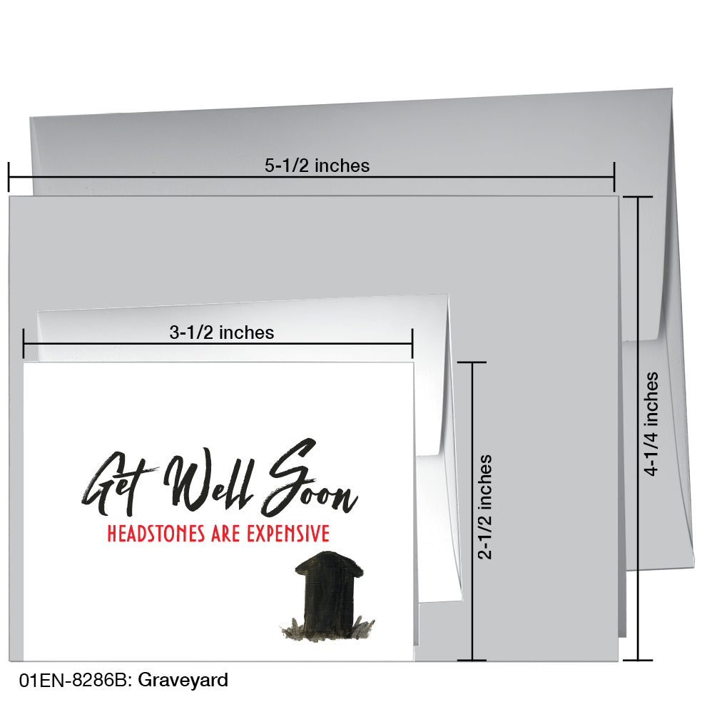 Graveyard, Greeting Card (8286B), Enclosure, printedcanvas.com