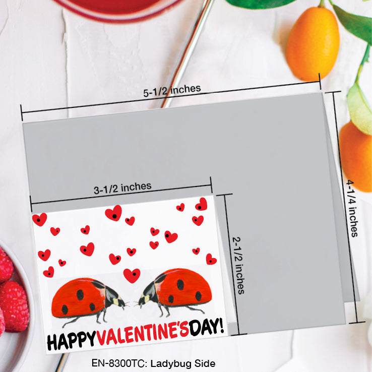 Ladybug Side, Greeting Card (#8300TC)