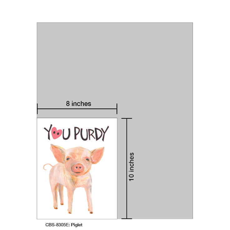 Piglet, Card Board (8305E)