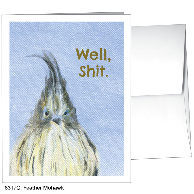 Feather Mohawk, Greeting Card (8317C)