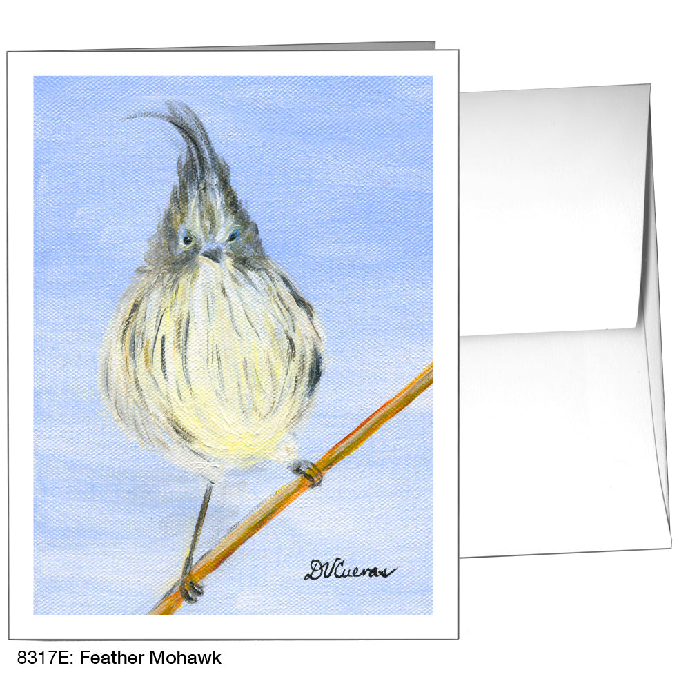 Feather Mohawk, Greeting Card (8317E), A2, printedcanvas.com