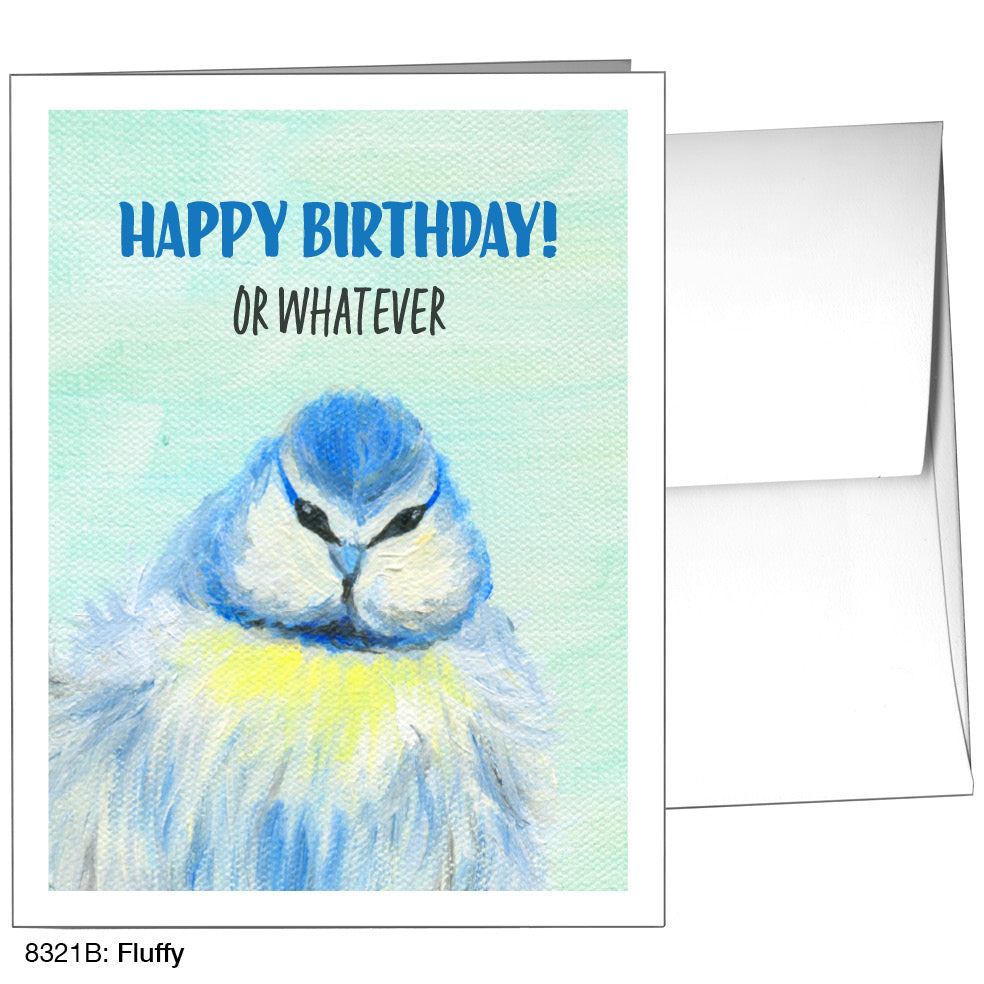 Fluffy, Greeting Card (8321B), A2, printedcanvas.com
