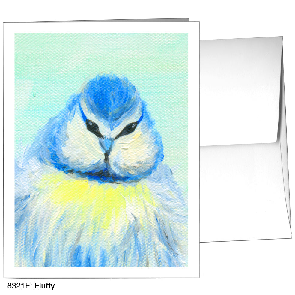 Fluffy, Greeting Card (8321E), A2 Card Front, www.printedcanvas.com