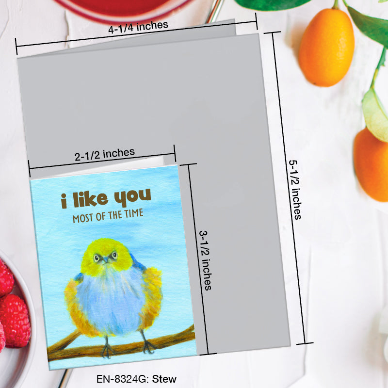 Stew, Greeting Card (8324G), Enclosure, www.printedcanvas.com