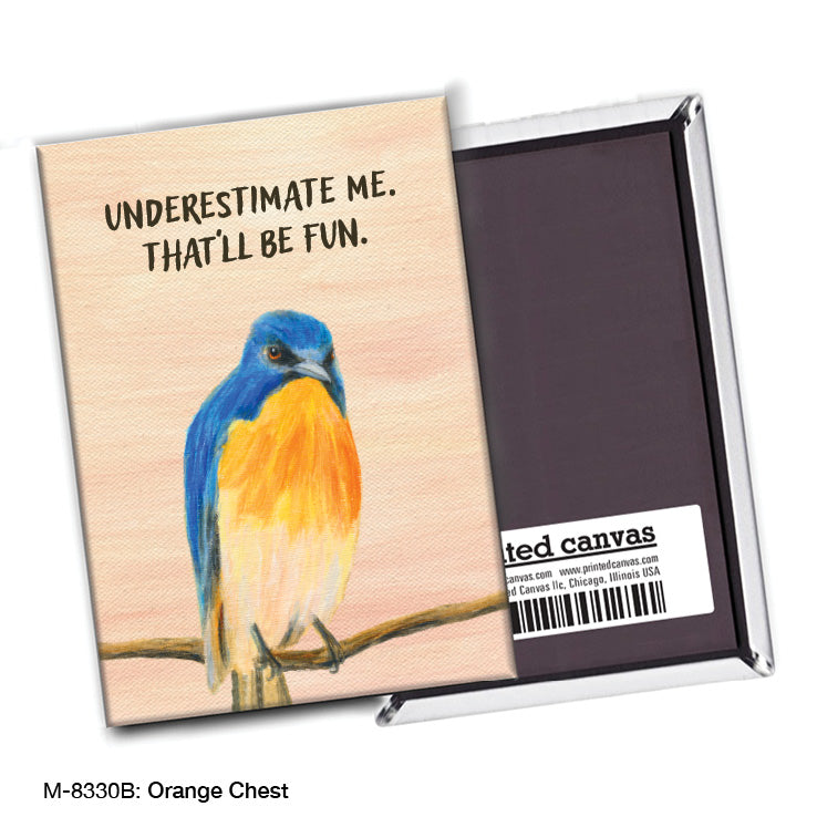 Orange Chest, Magnet (M-8330B)