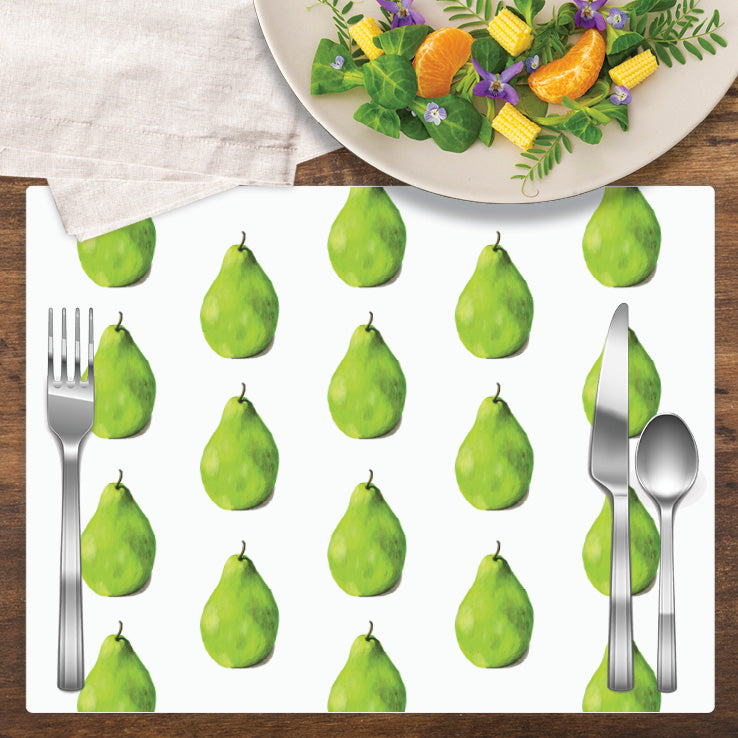 Tasty Pear, Vinyl Placemat (PMT-8331C)