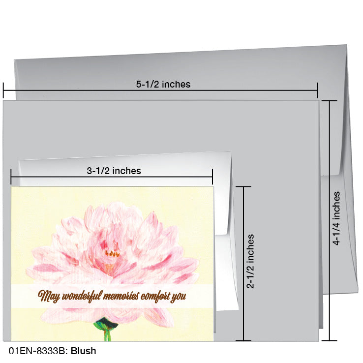Blush, Greeting Card (8333B), Enclosure Card, printedcanvas.com
