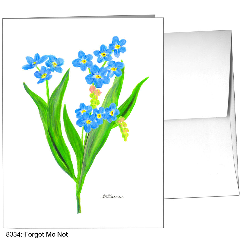 Forget Me Not, Greeting Card (8334), A2, printedcanvas.com