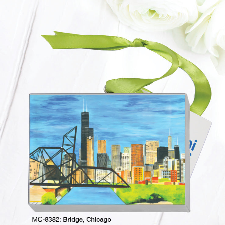 Bridge, Chicago, Mini Canvas (MC-8382), Front, printedcanvas.com