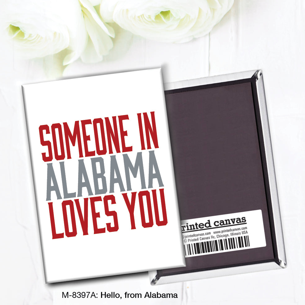 Hello, from Alabama, Magnet (M-8397A)