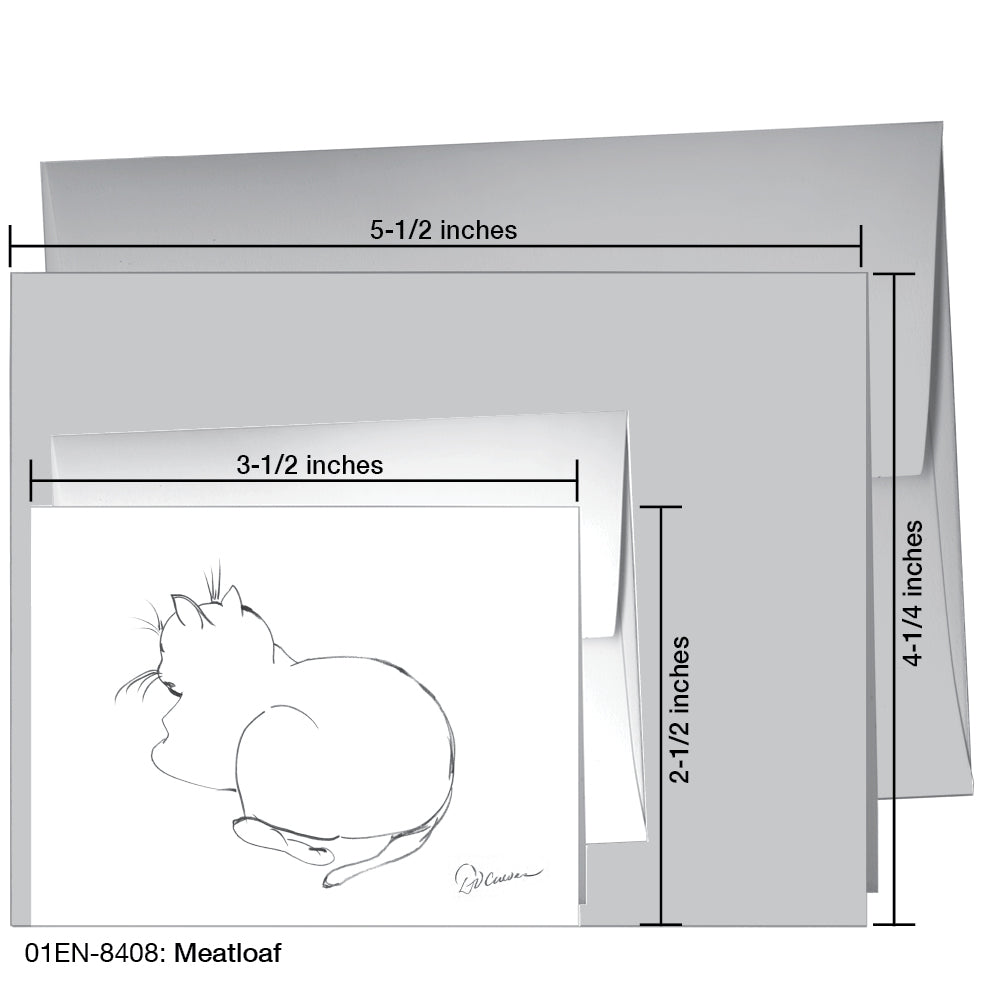 Meatloaf, Greeting Card (8408), Enclosure, printedcanvas.com