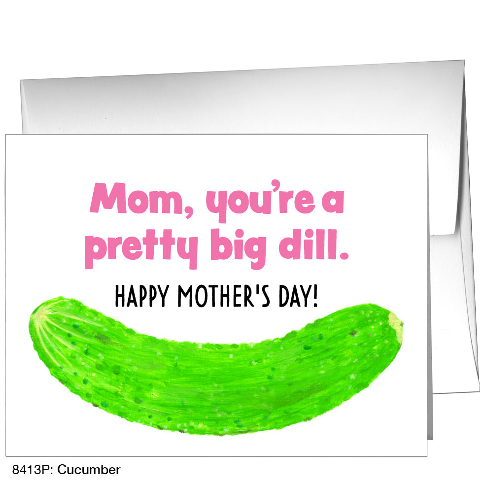 Cucumber, Greeting Card (8413P), A2, printedcanvas.com