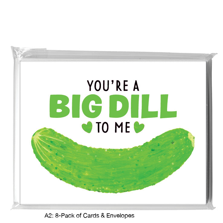Cucumber, Greeting Card (8413U)