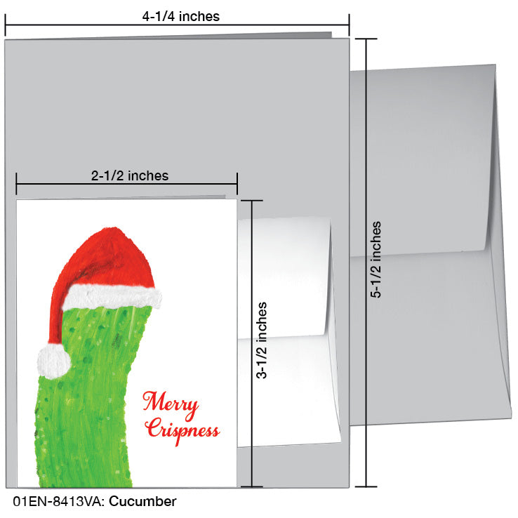 Cucumber, Greeting Card (8413VA)