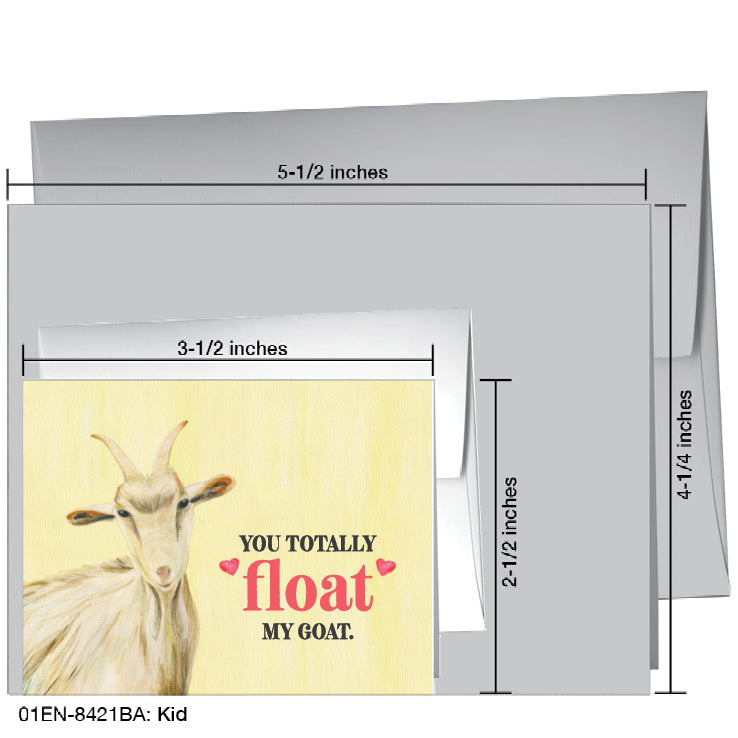 Kid, Greeting Card (#8421BA)