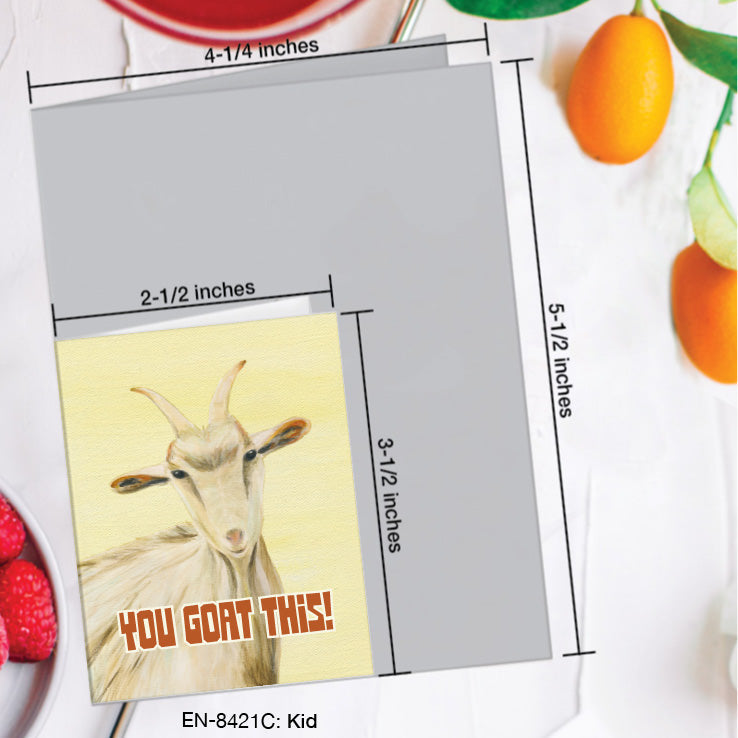 Kid, Greeting Card (8421C), Enclosure, www.printedcanvas.com