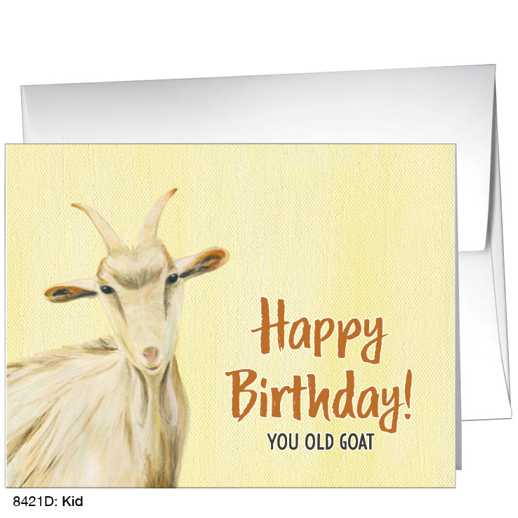 Kid, Greeting Card (8421D), A2 Card Front, www.printedcanvas.com