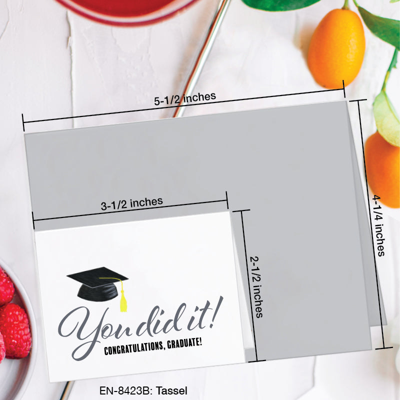 Tassel, Greeting Card (8423B), Enclosure, www.printedcanvas.com