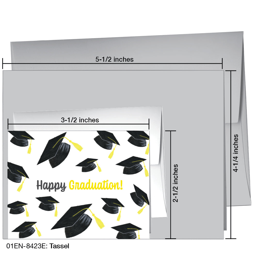 Tassel, Greeting Card (8423E), Enclosure, www.printedcanvas.com