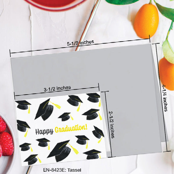 Tassel, Greeting Card (8423E), Enclosure, www.printedcanvas.com
