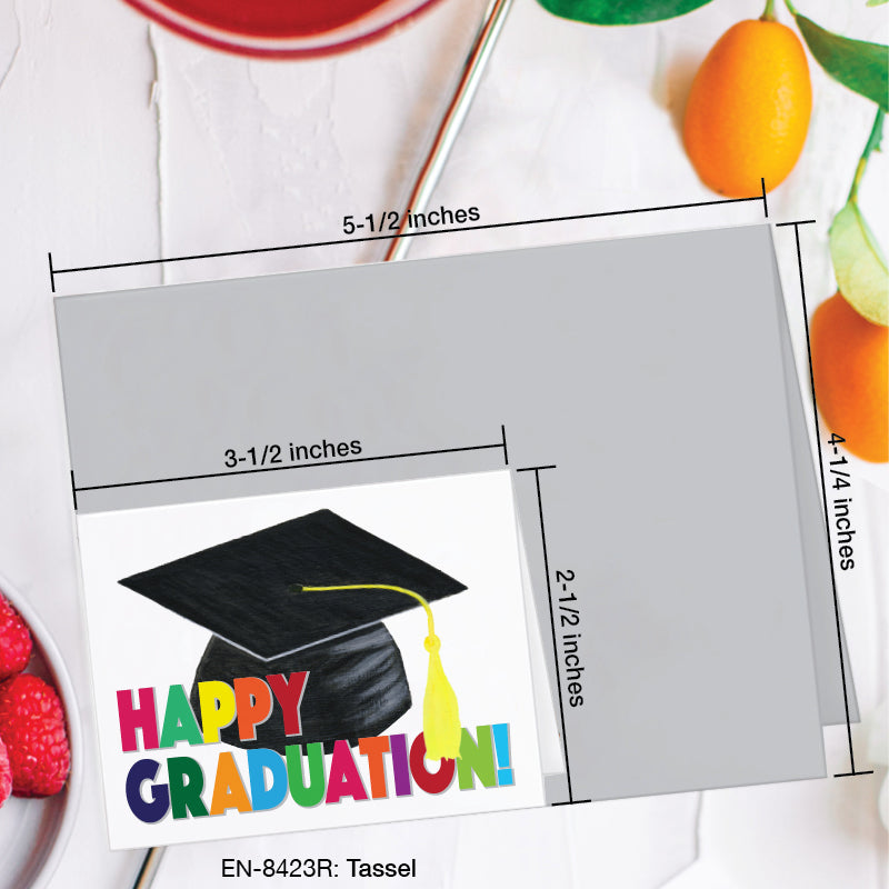 Tassel, Greeting Card (8423R), Enclosure, www.printedcanvas.com