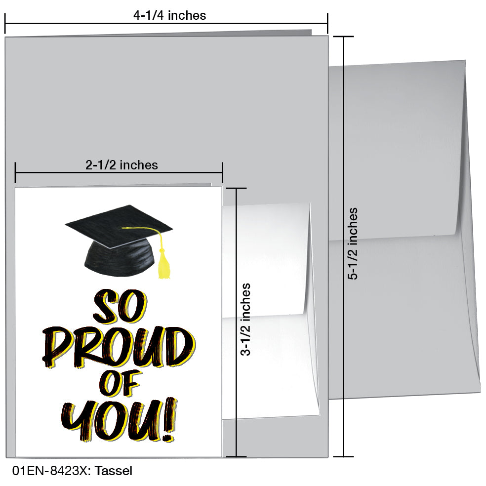 Tassel, Greeting Card (8423X), Enclosure, www.printedcanvas.com