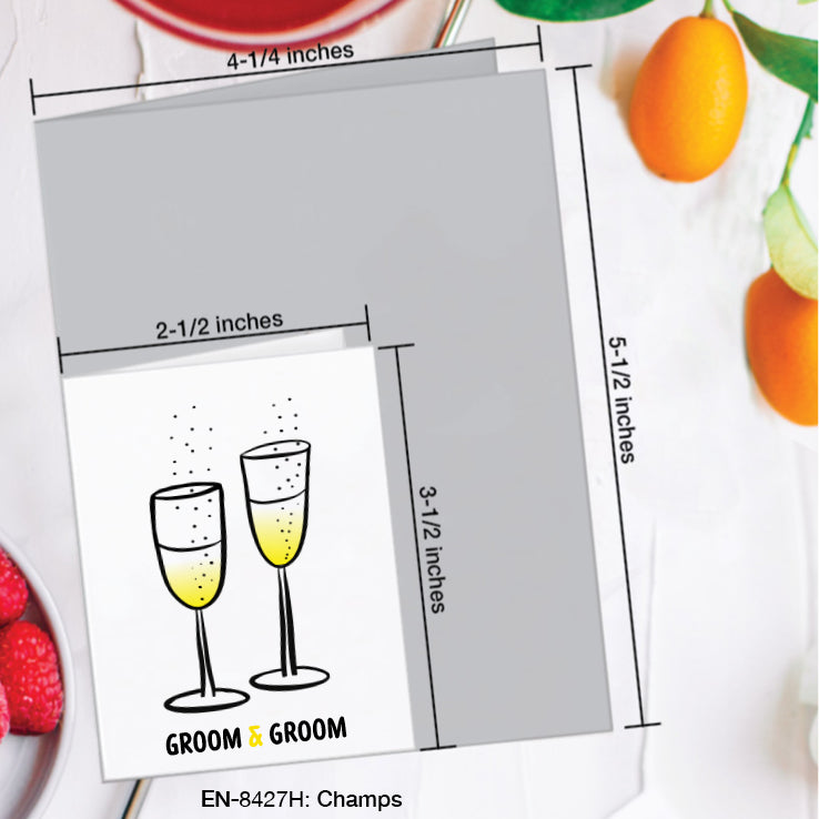 Champs, Greeting Card (#8427H)