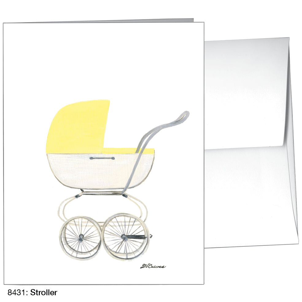 Stroller, Greeting Card (8431), A2, printedcanvas.com