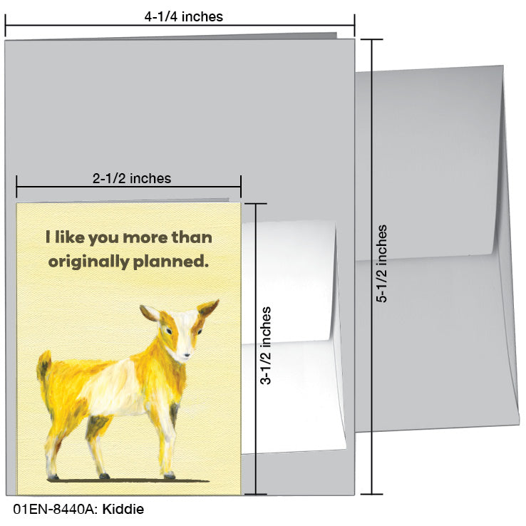 Kiddie, Greeting Card (8440A), Enclosure Card, www.printedcanvas.com