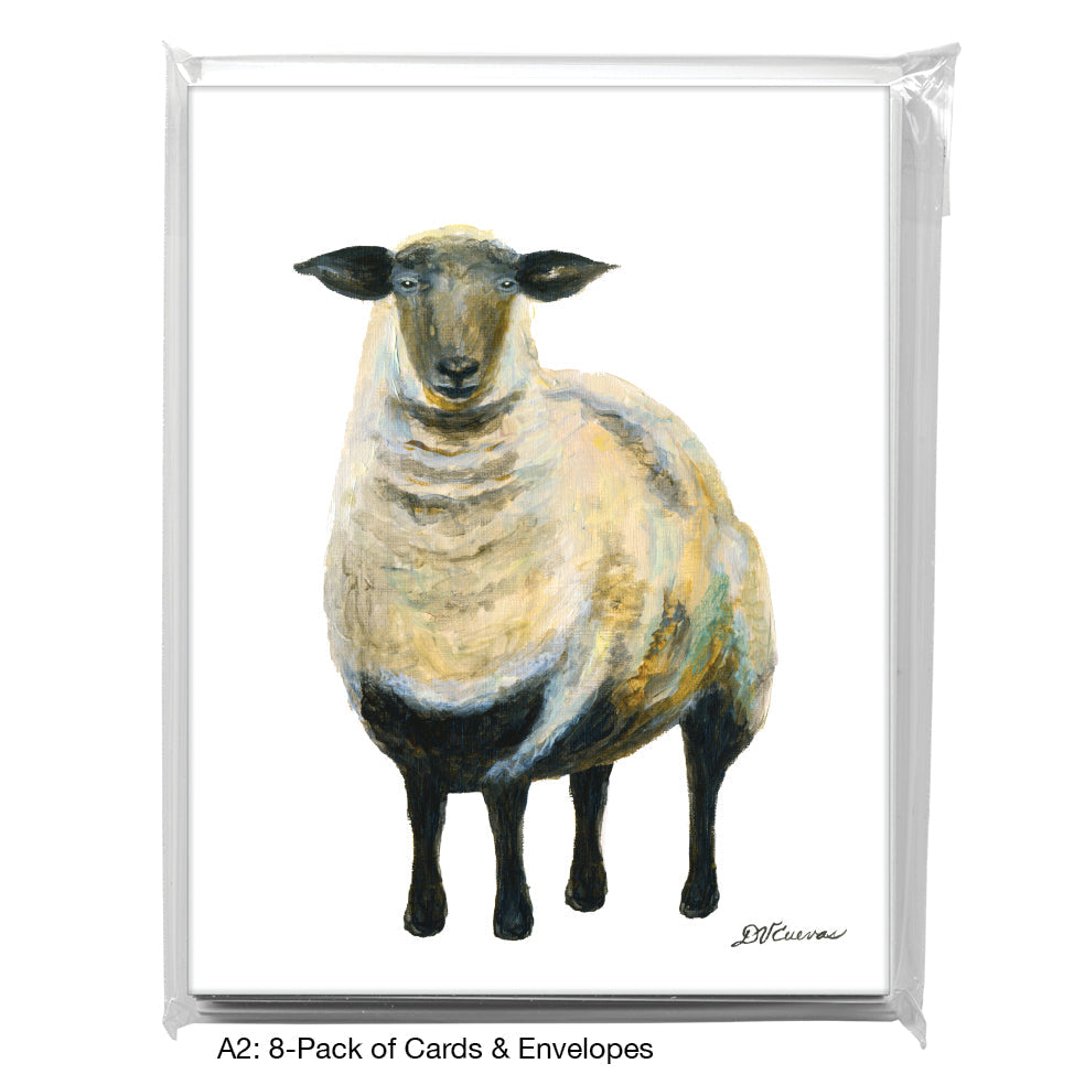 Wool, Greeting Card (8443), A2 8-Pack, printedcanvas.com