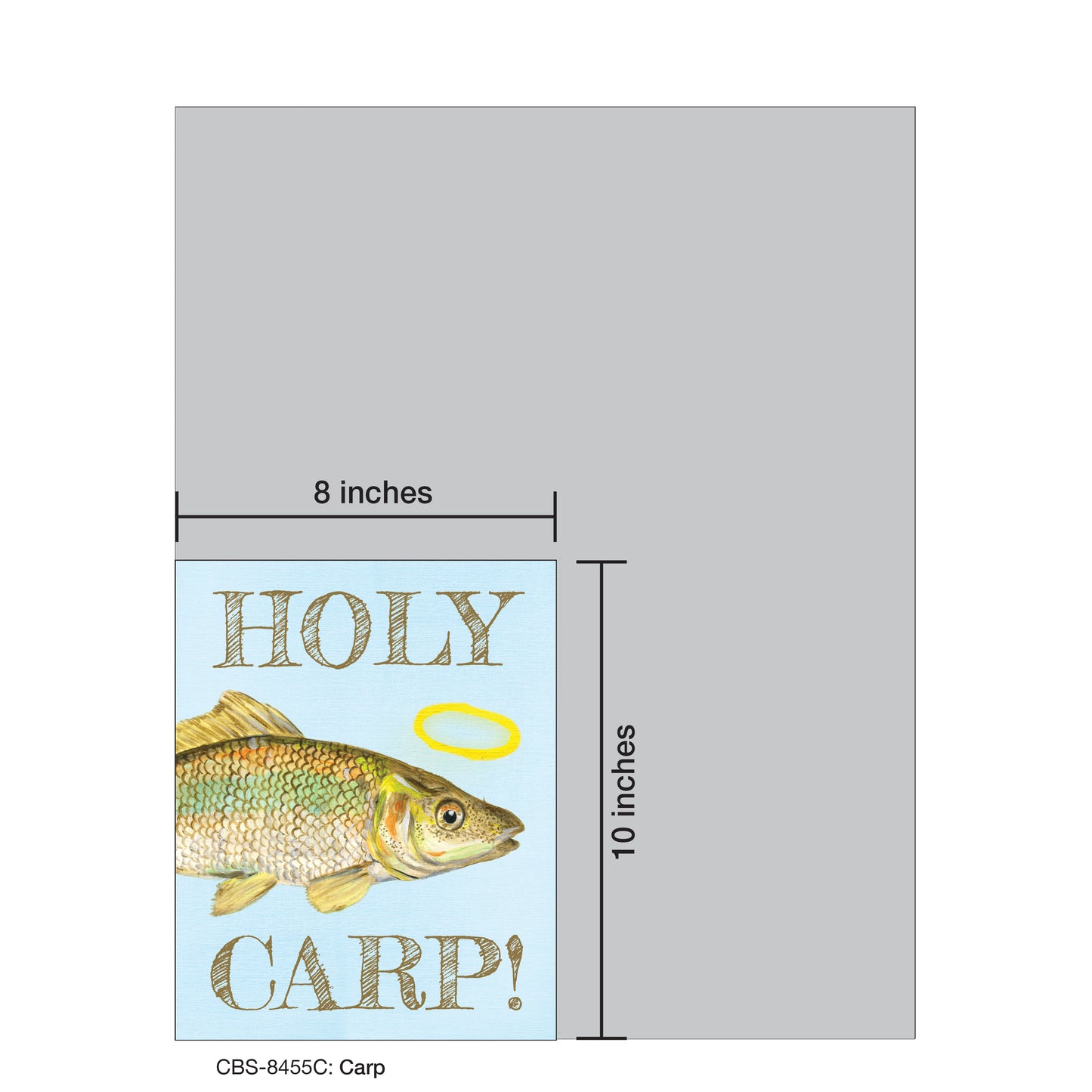 Carp, Card Board (8455C)