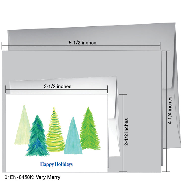 Very Merry, Greeting Card (#8458K)