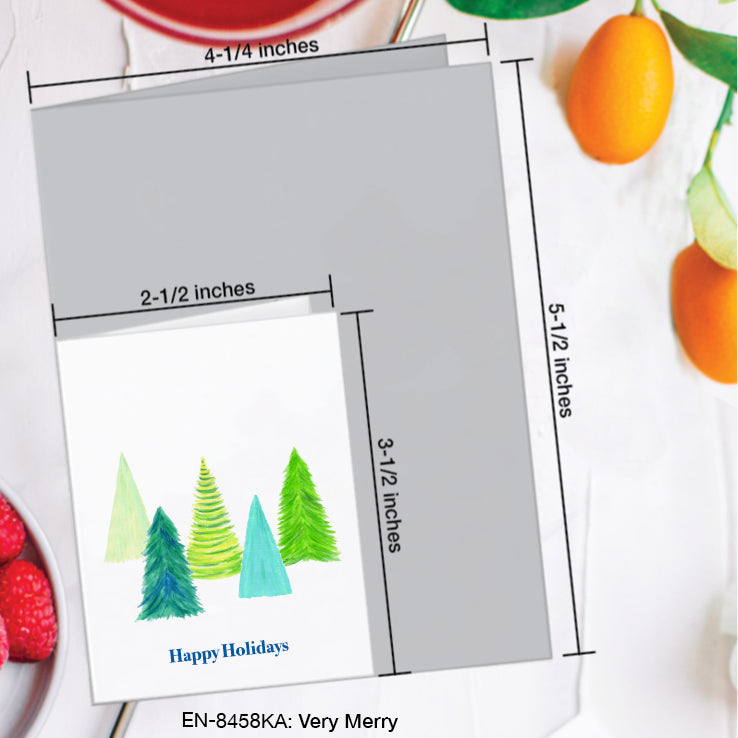 Very Merry, Greeting Card (#8458KA)