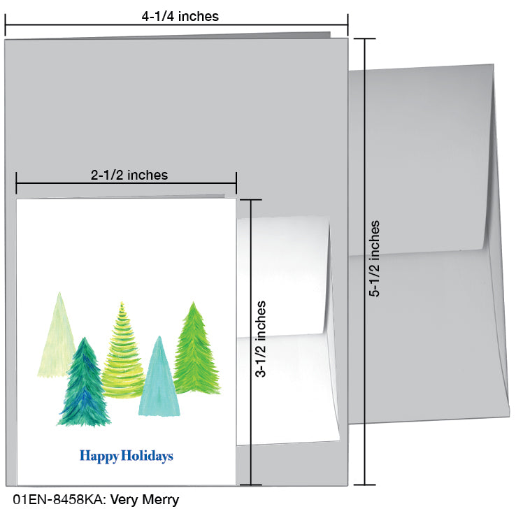 Very Merry, Greeting Card (#8458KA)