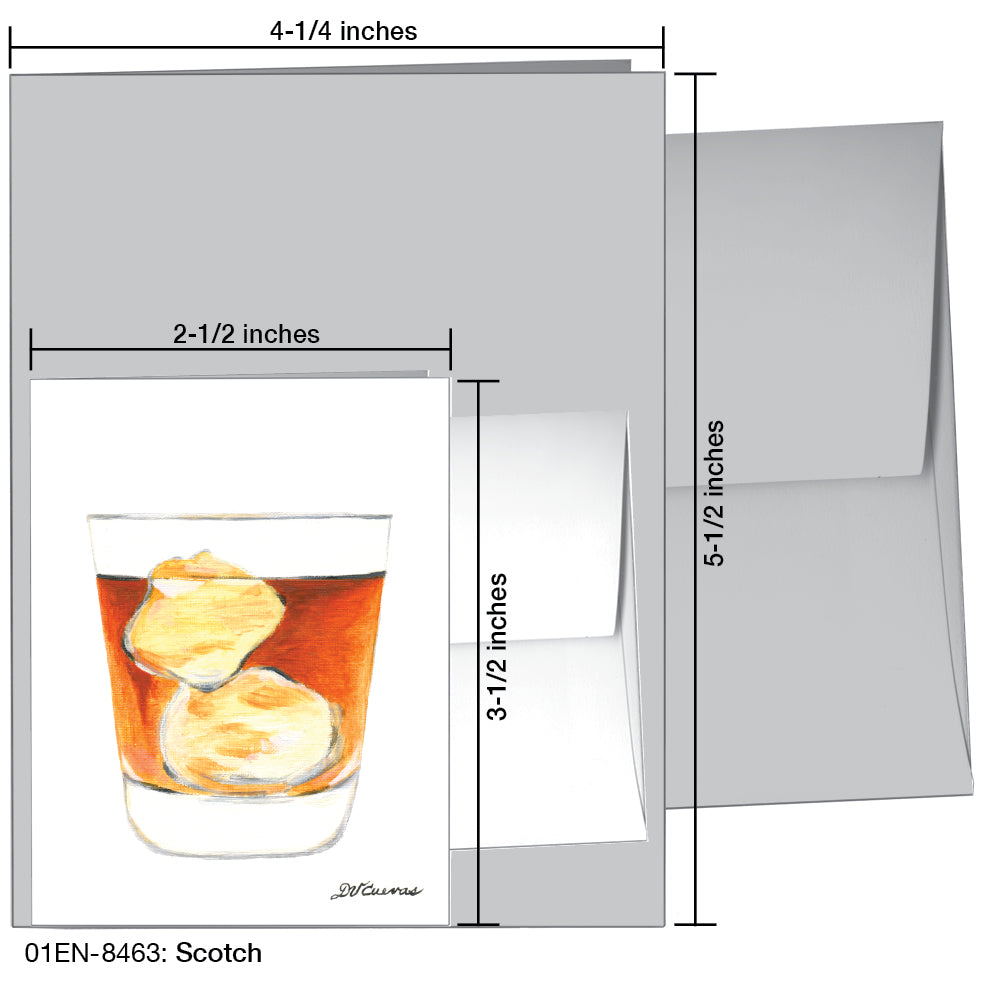 Scotch, Greeting Card (8463A), Enclosure, www.printedcanvas.com