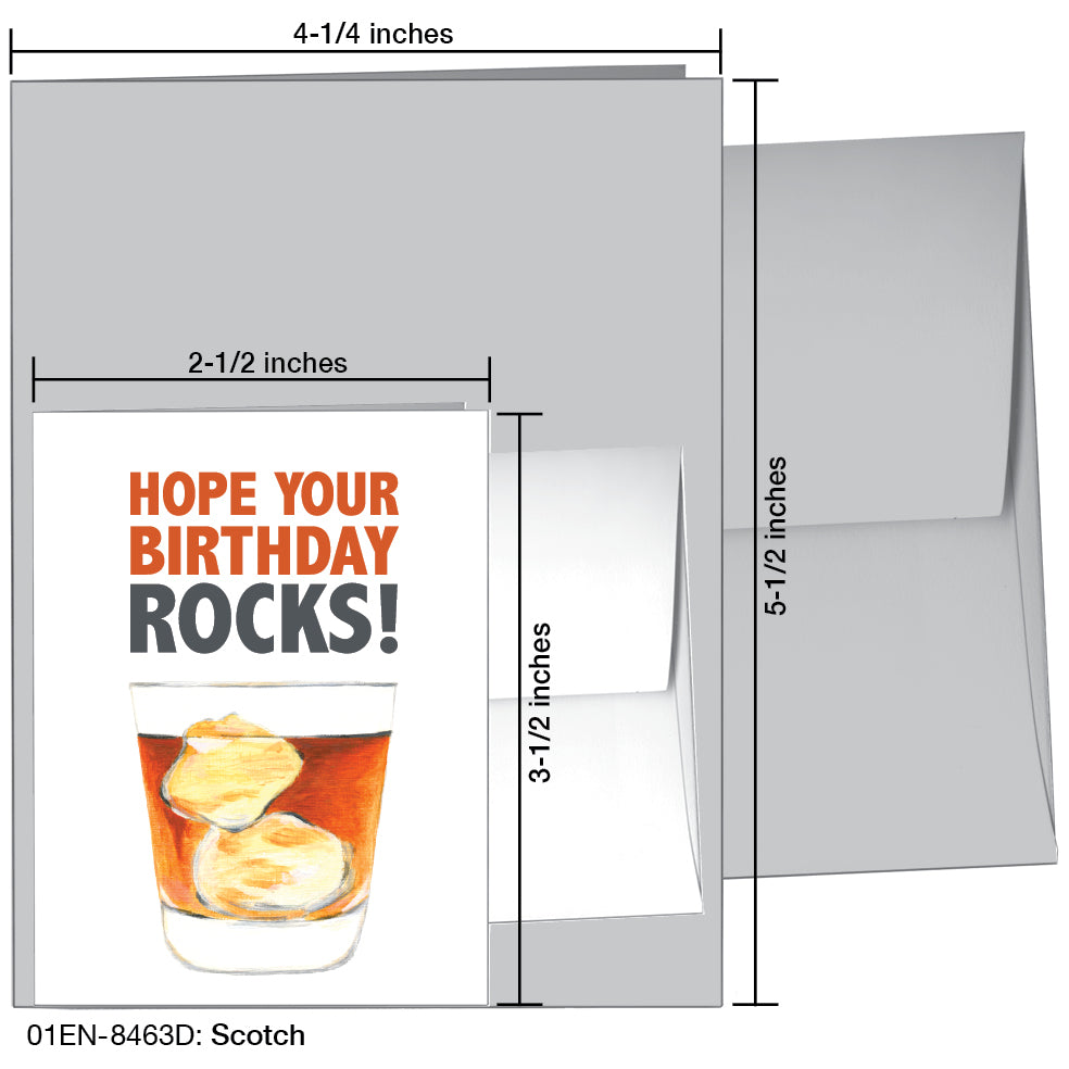 Scotch, Greeting Card (8463D), Enclosure, www.printedcanvas.com