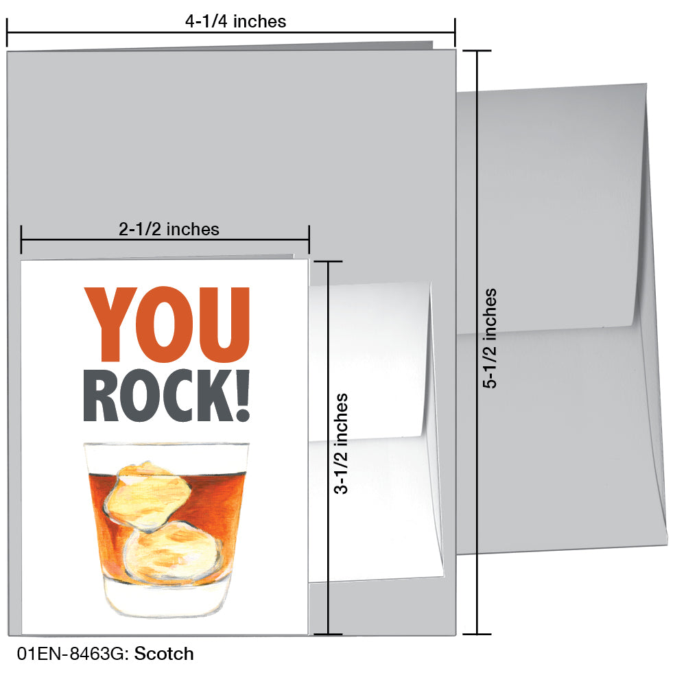 Scotch, Greeting Card (8463G), Enclosure, www.printedcanvas.com