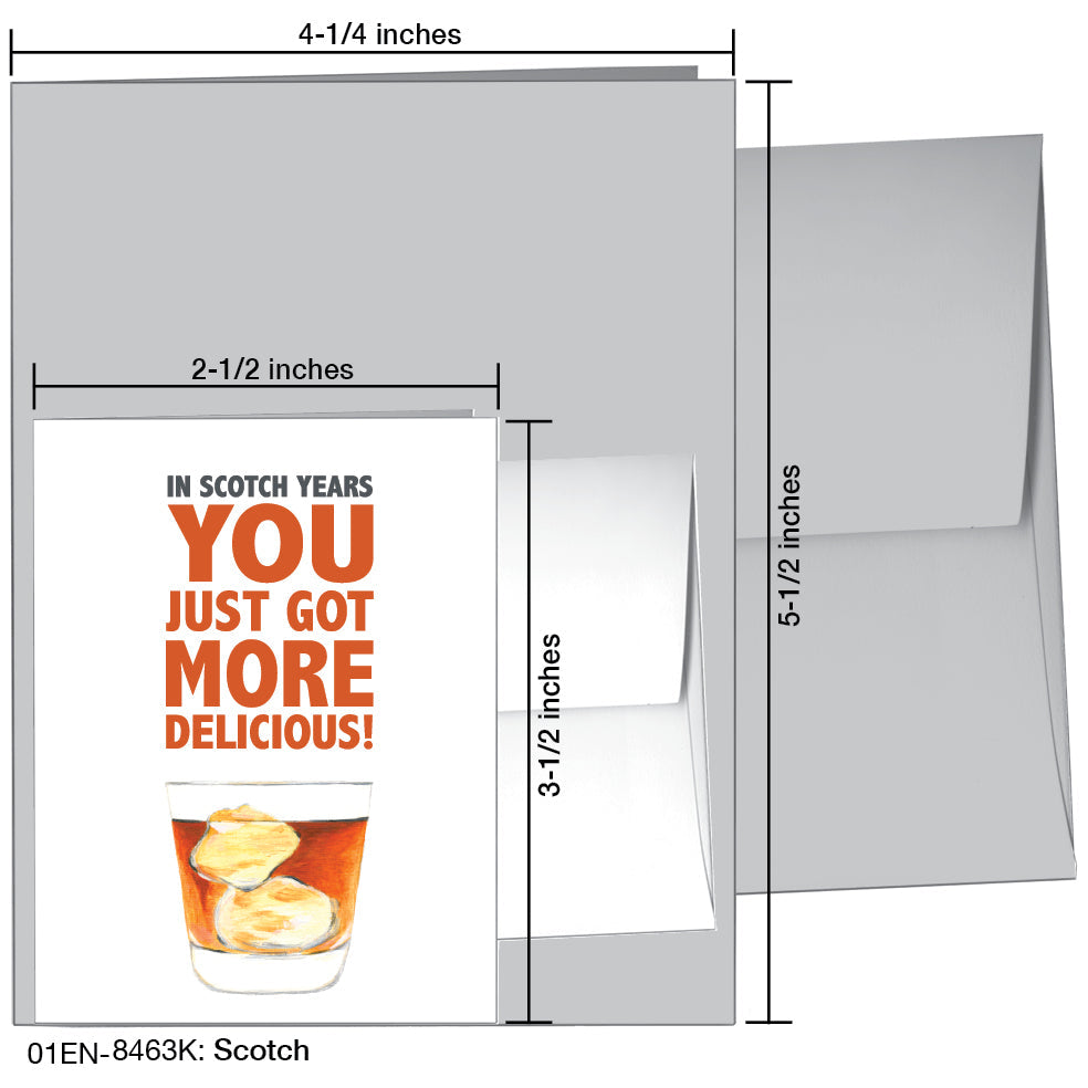 Scotch, Greeting Card (8463K), Enclosure, www.printedcanvas.com