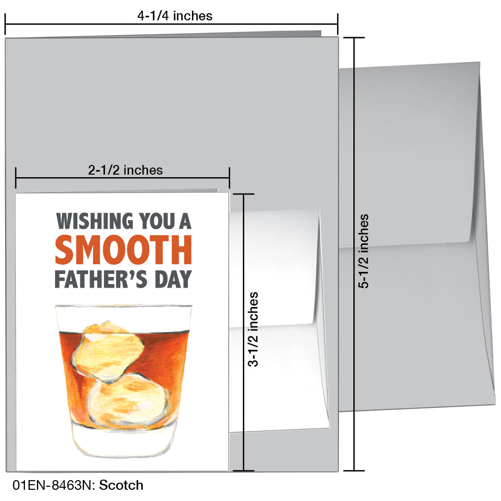 Scotch, Greeting Card (8463N), Enclosure, www.printedcanvas.com