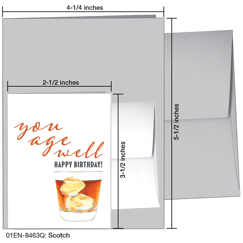 Scotch, Greeting Card (8463Q), Enclosure, www.printedcanvas.com