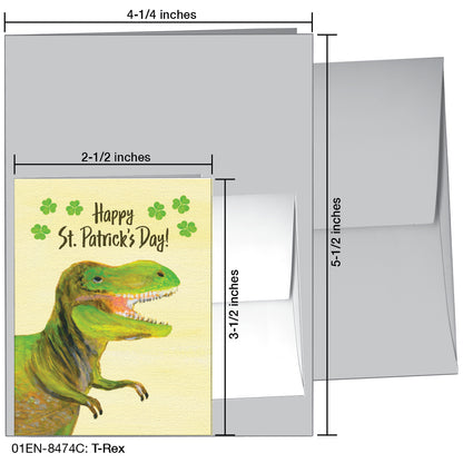 T-Rex, Greeting Card (8474C)