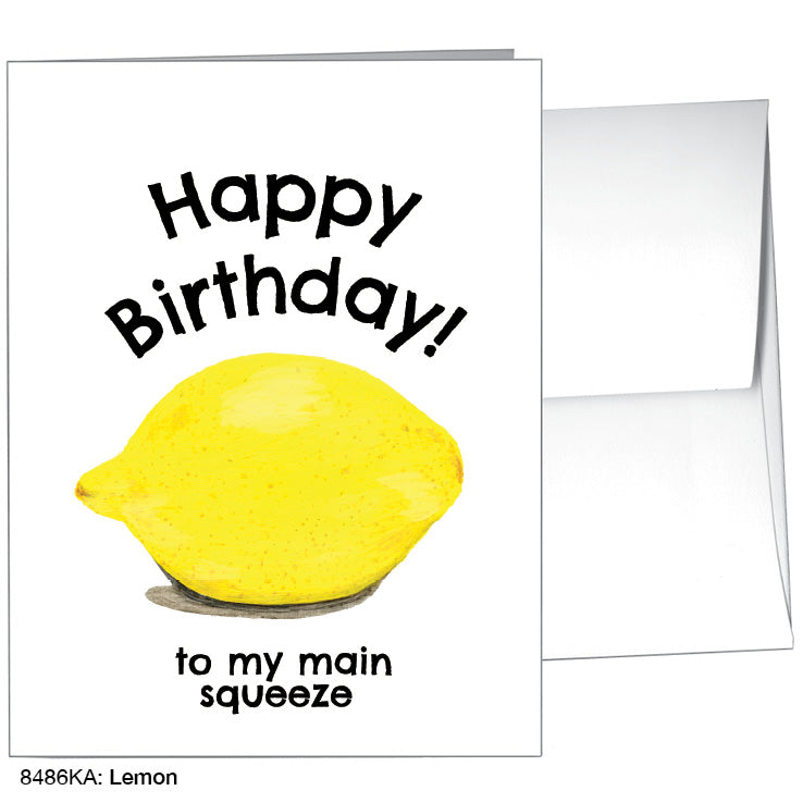 Lemon, Greeting Card (#8486KA)