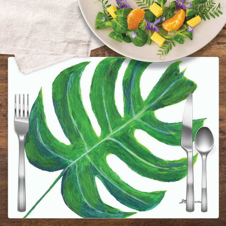 Monstera, Vinyl Placemat (PMT-8504A)