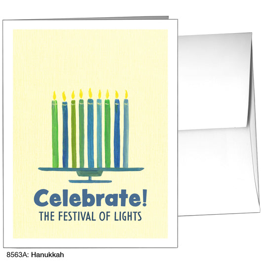 Hanukkah, Greeting Card (8563A)