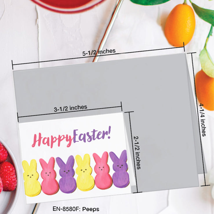 Peeps, Greeting Card (#8580F)