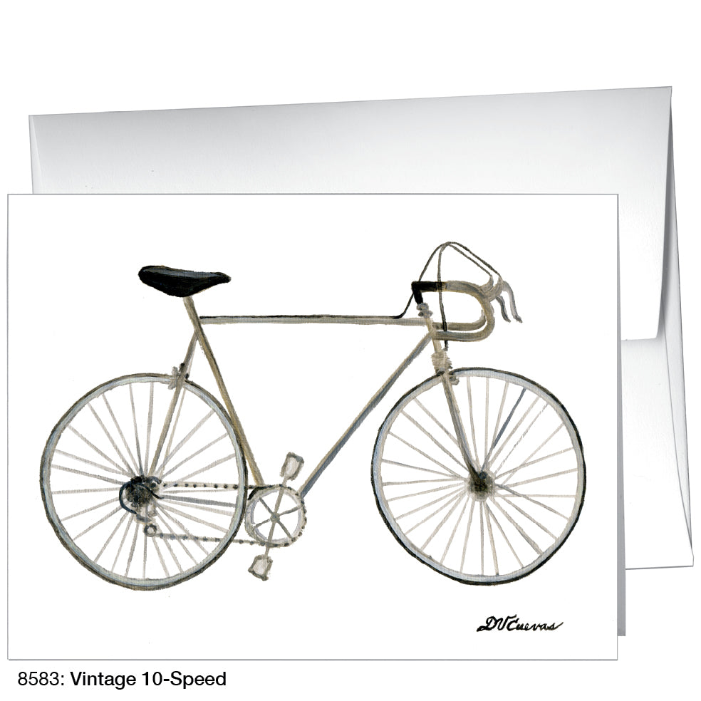 Vintage 10-Speed, Greeting Card (8583), A2, printedcanvas.com
