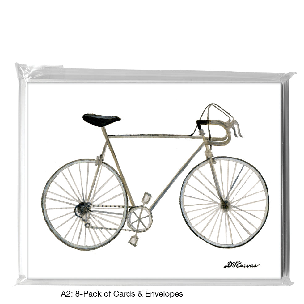 Vintage 10-Speed, Greeting Card (8583), A2 8-Pack, printedcanvas.com