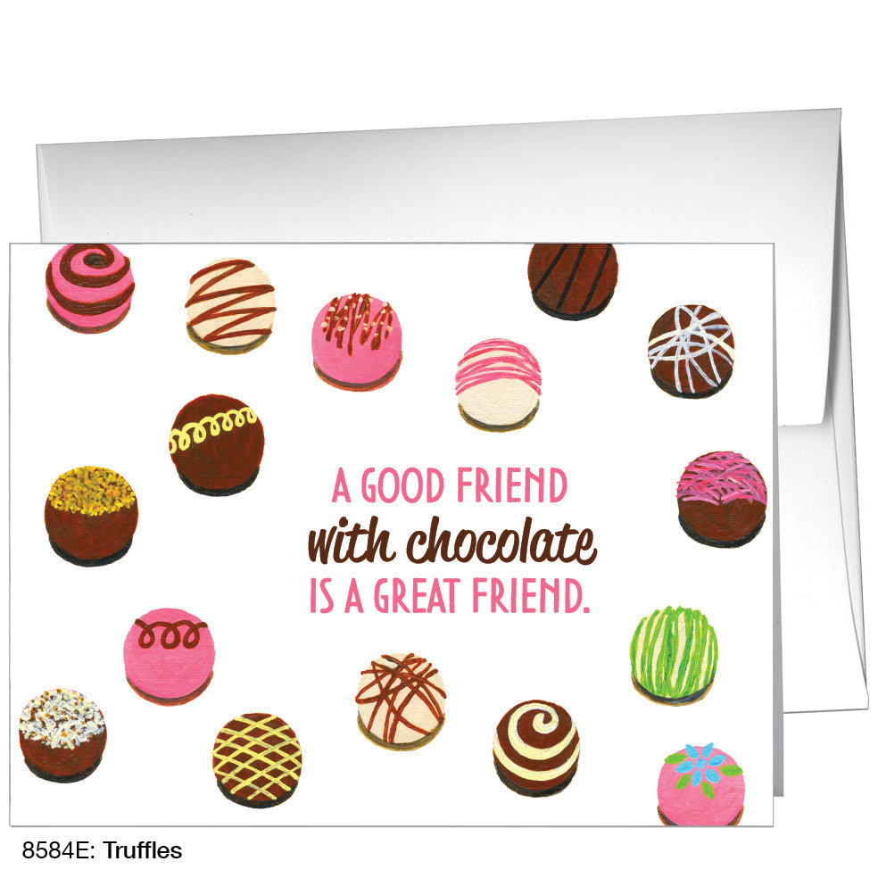 Truffles, Greeting Card (8584E), A2, printedcanvas.com