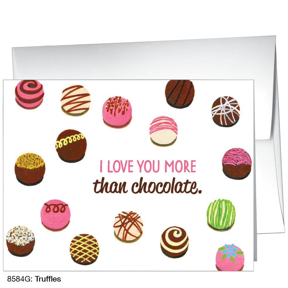 Truffles, Greeting Card (8584G), A2, printedcanvas.com